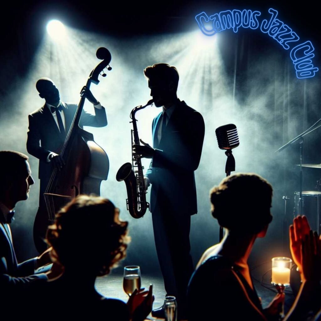 Logo de l'émission de radio Campus Rouen "Campus Jazz Club"